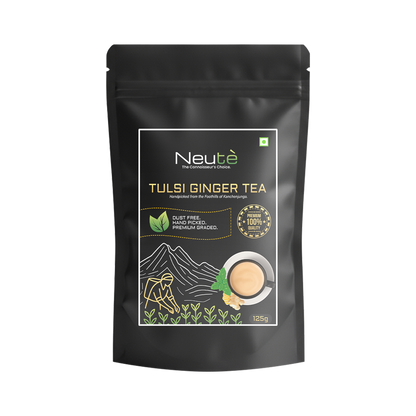Tulsi Ginger Masala Tea – Assam & Darjeeling Blend