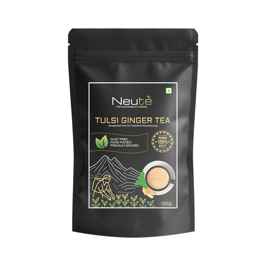 Tulsi Ginger Masala Tea – Assam & Darjeeling Blend