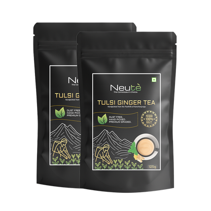 Tulsi Ginger Masala Tea – Assam & Darjeeling Blend
